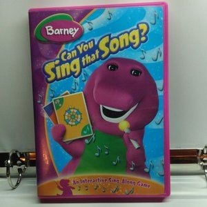 Barney : Can You Sing that Song? kids music dvd